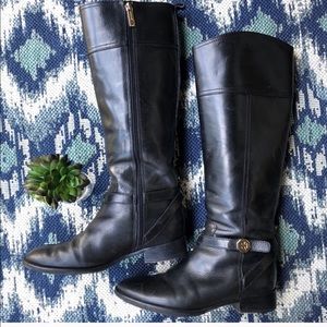 Tory burch riding boots size 7.5